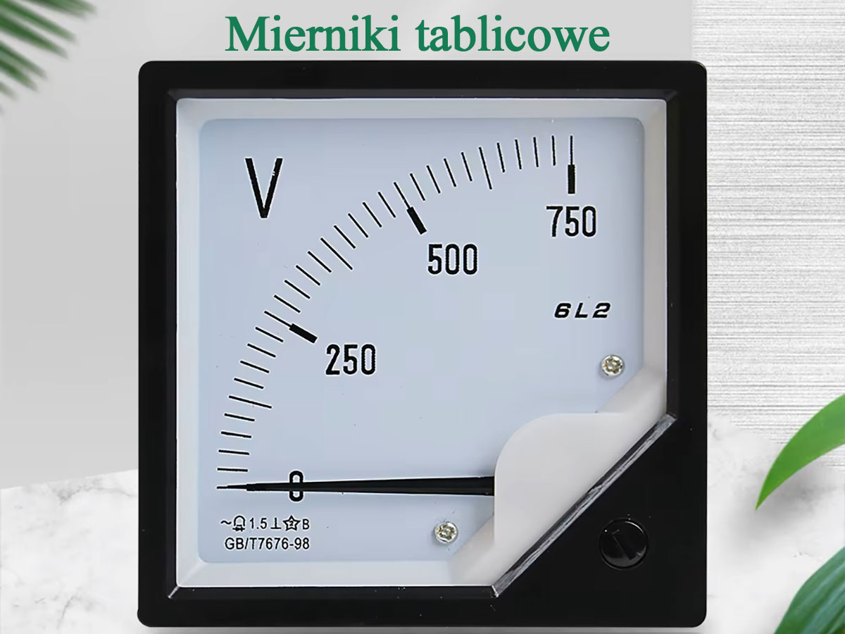 Mierniki tablicowe prądu zmiennego AC i stałego DC