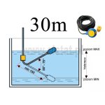 Pływak do szamba; do ścieków; przepompowni; wodociągów; stacji uzdatniana wody; MAC3; kabel 30m