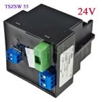 Transformator sieciowy; TSZSW 55/002M; Usec= 230V; Uwyj= 24V; I= 2,29A; montaż szyna DIN; ( trafo 24V na szynę TH35)