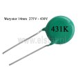 Warystor 14mm  275V - 430V  RMS